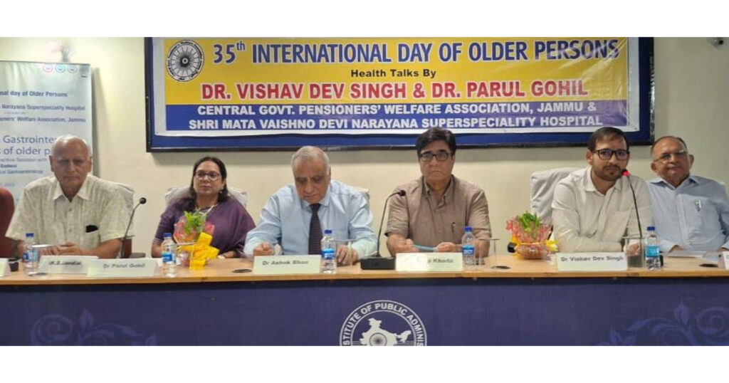 CGPWA Celebrates International Day of Older Persons with Health Talks