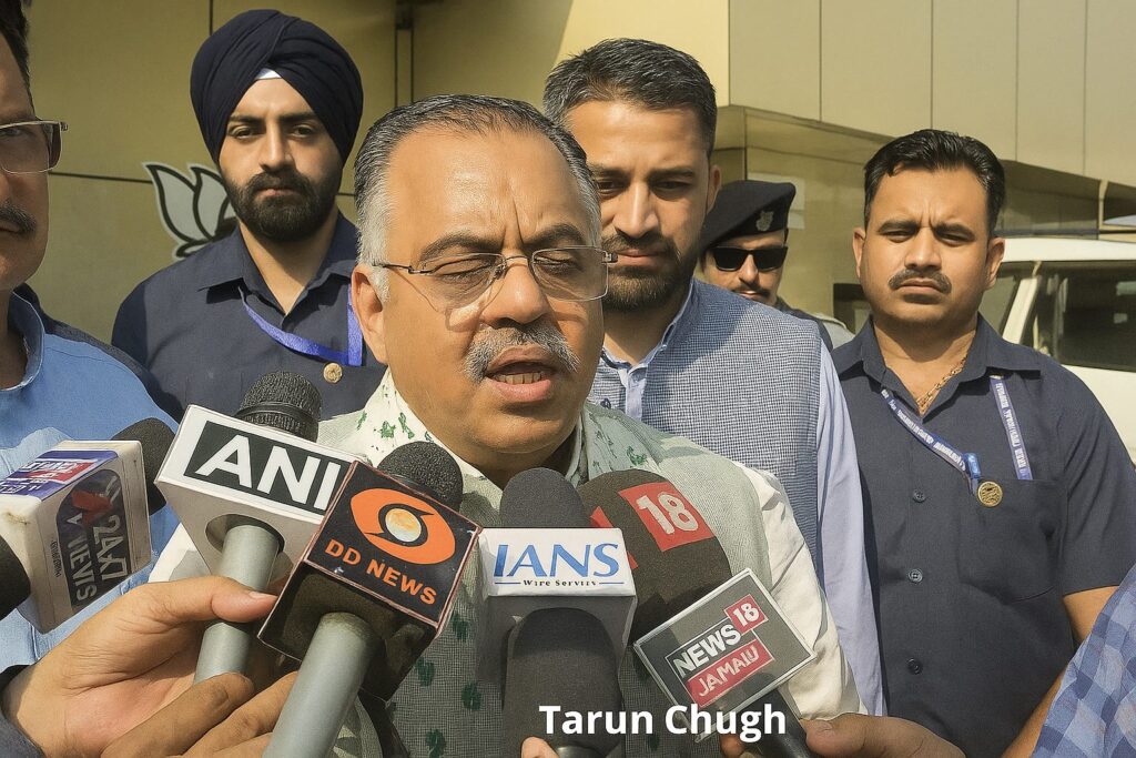 Focus on J&K Issues: Tarun Chugh Slams CM Omar Abdullah on Ladakh Remarks
