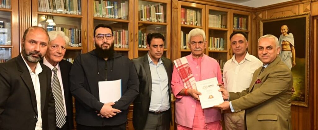 Delegations Call on Lieutenant Governor Manoj Sinha, Discuss Drug De-Addiction and Developmental Issues