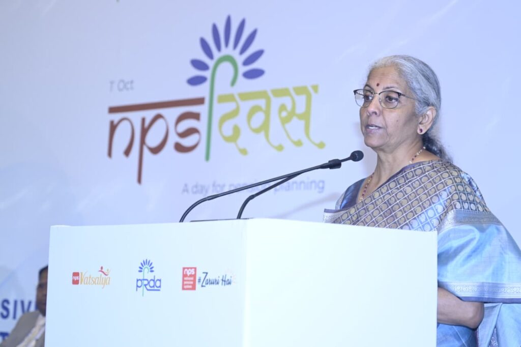 National Pension System delivered over 13% annual returns in equity schemes: Finance Minister Nirmala Sitharaman