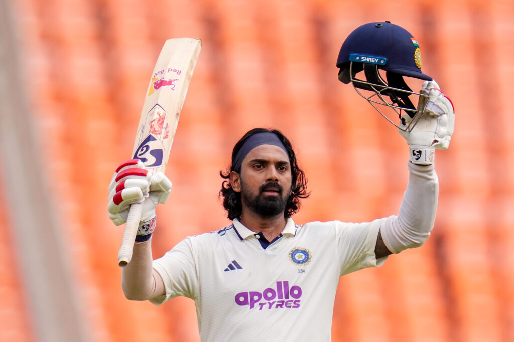 First Test: KL Rahul’s 100 not out takes India to 218-3, lead by 56 runs against West Indies