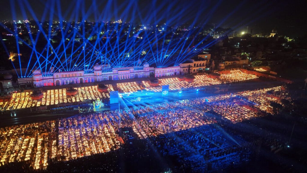 Diwali 2025: Ayodhya lights up with special drone show