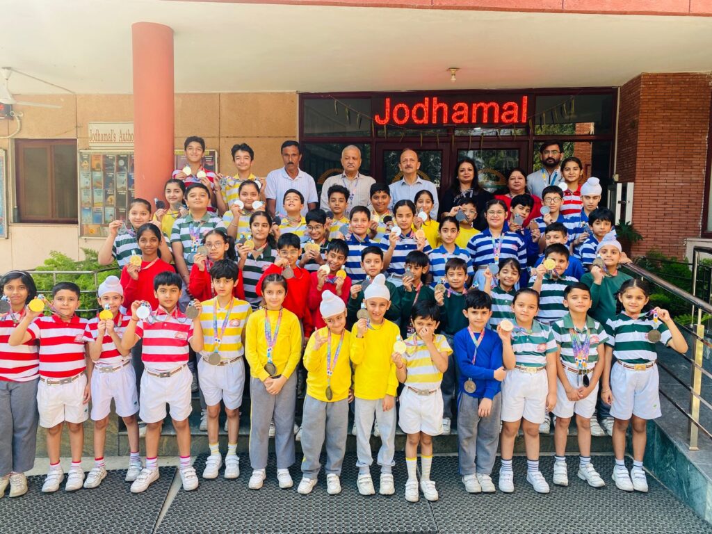 Jodhamal Public School Shines at District Roller Skating Championship, Wins 73 Medals