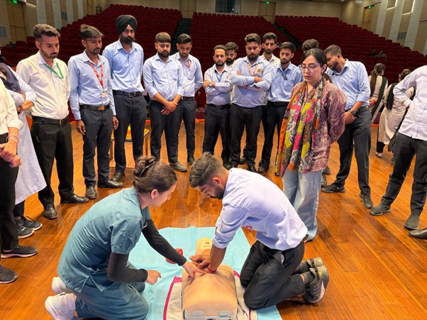 AIIMS Jammu Observes CPR Awareness Week with Extensive Training and Outreach Activities
