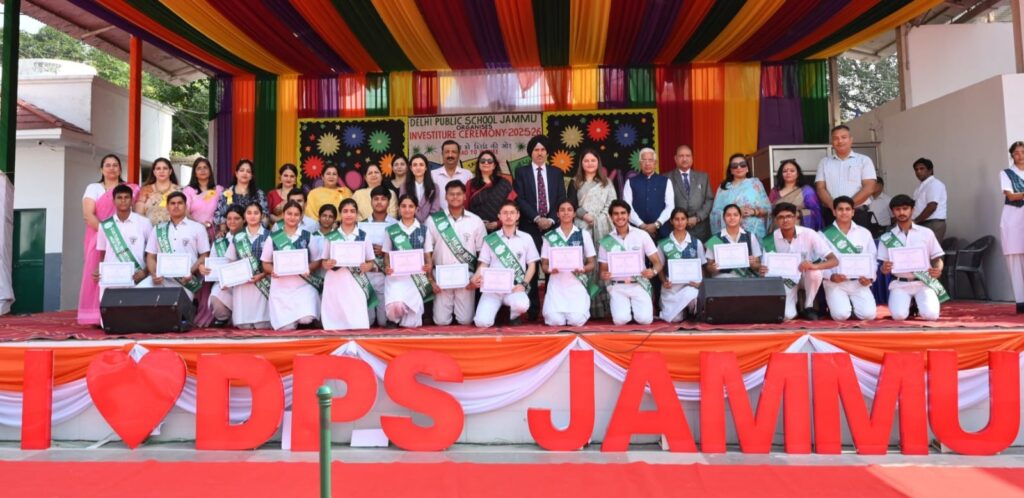 Delhi Public School Jammu Celebrates 27th Investiture Ceremony — “Sankalp Se Siddhi Ki Aur: Lead to Inspire”
