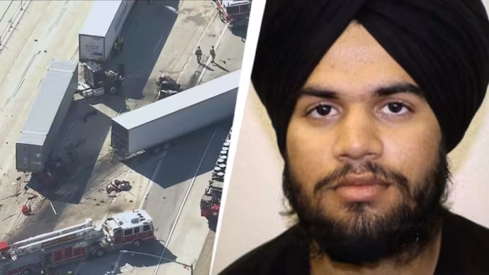 Indian Trucker High on Drugs Goes on Ramming Spree in US, Kills 3