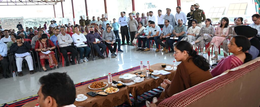Block Diwas held at Rajpura: DDC listens to public grievances, reviews development activities