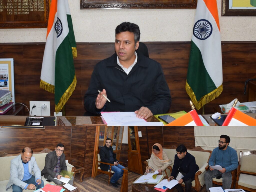 DDC Budgam chairs 3rd DLIMC meeting on PACS Computerisation