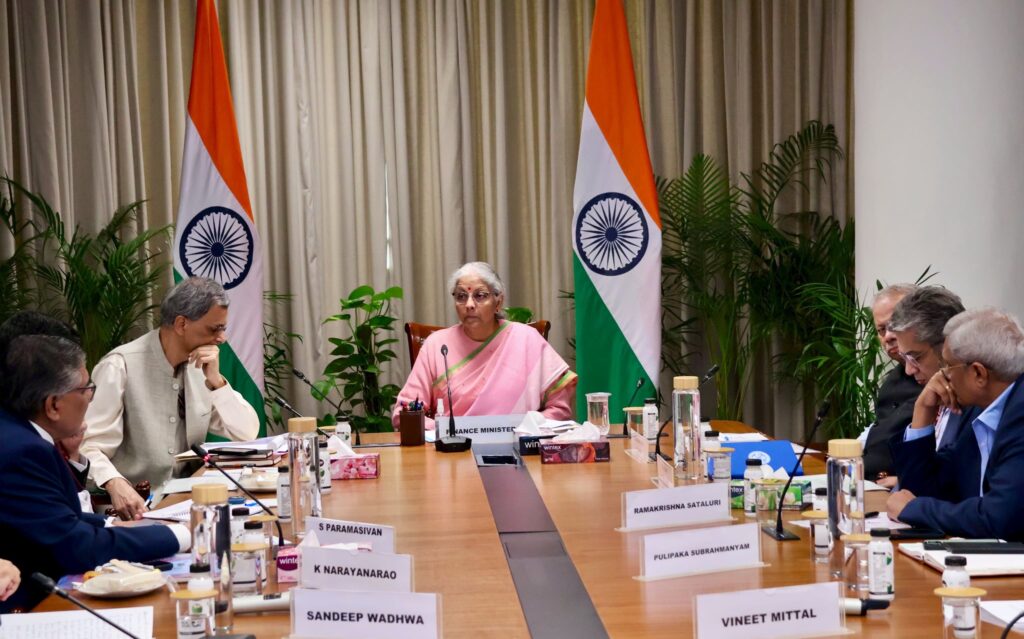 Finance Minister Nirmala Sitharaman chairs 11th pre-budget consultation with infrastructure, energy experts