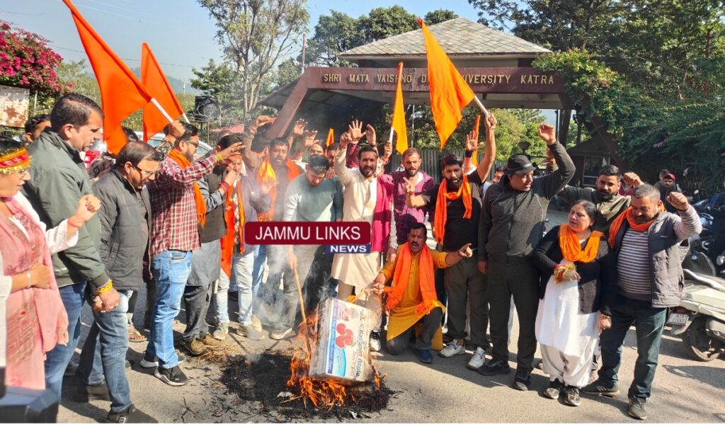 Hindu groups demand revocation of first list for Vaishno Devi Medical institute admissions