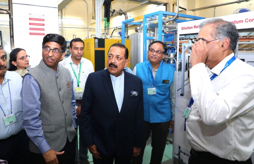 Dr Jitendra dedicates to nation India’s first ‘Liquid Helium’ Cryogenic facility