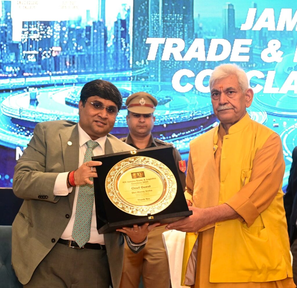 ICC Jammu Hosts ‘Trade & Logistics Conclave 2025’; LG Manoj Sinha Announces J&K Logistics Policy 2025