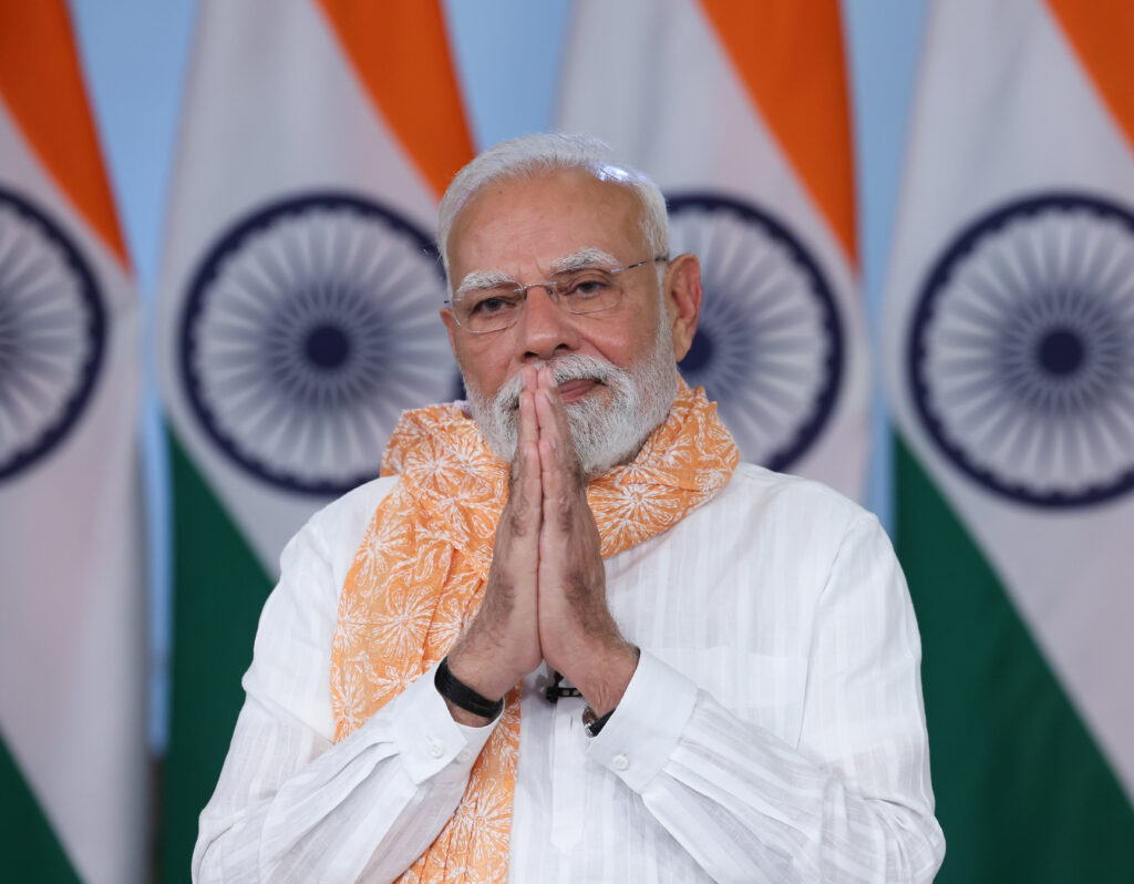 Prime Minister Narendra Modi pays tributes to Jawaharlal Nehru on his 125th birth anniversary