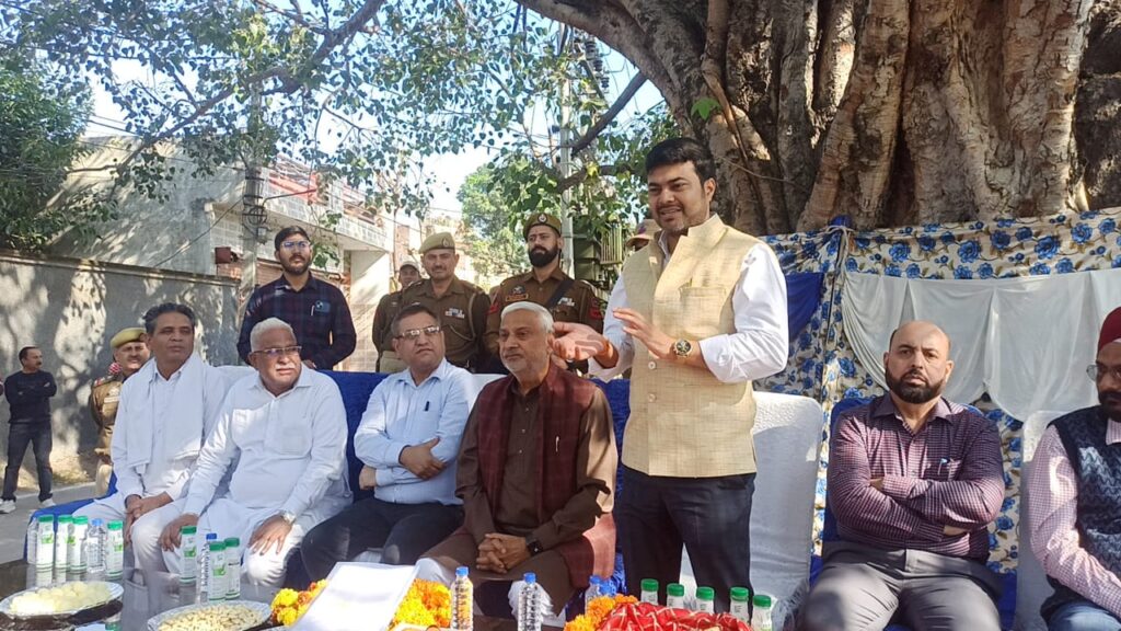 Foundation Stone Laid for Conservation and Rejuvenation of Jal Talab at Upper Barnai