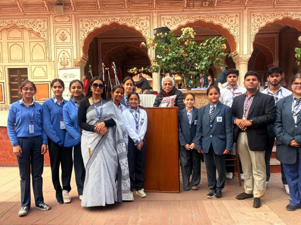 Jammu Sanskriti School, Jammu Shines at Jaipur History Fest 2025