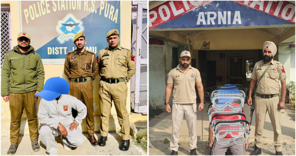 Jammu Police Book Two Hardcore Criminals Under PSA, Lodge Them in Poonch Jail