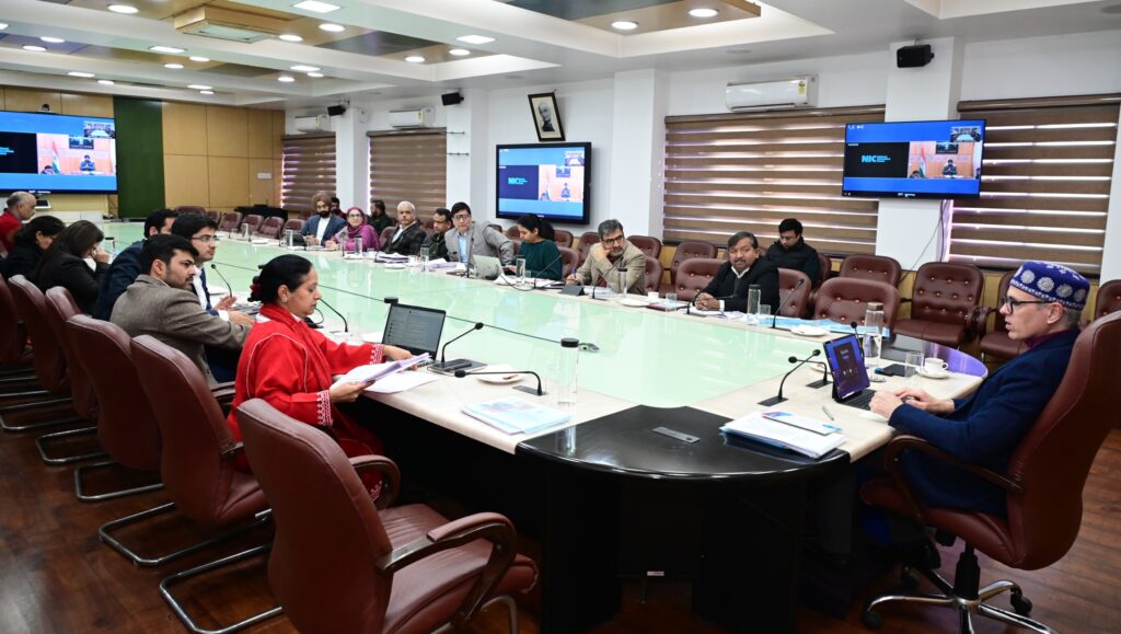CM Omar Abdullah reviews urban projects taken up under SASCI