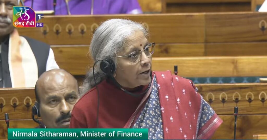 Finance Minister Nirmala Sitharaman introduces two Bills in Lok Sabha aimed at levying cess on tobacco products