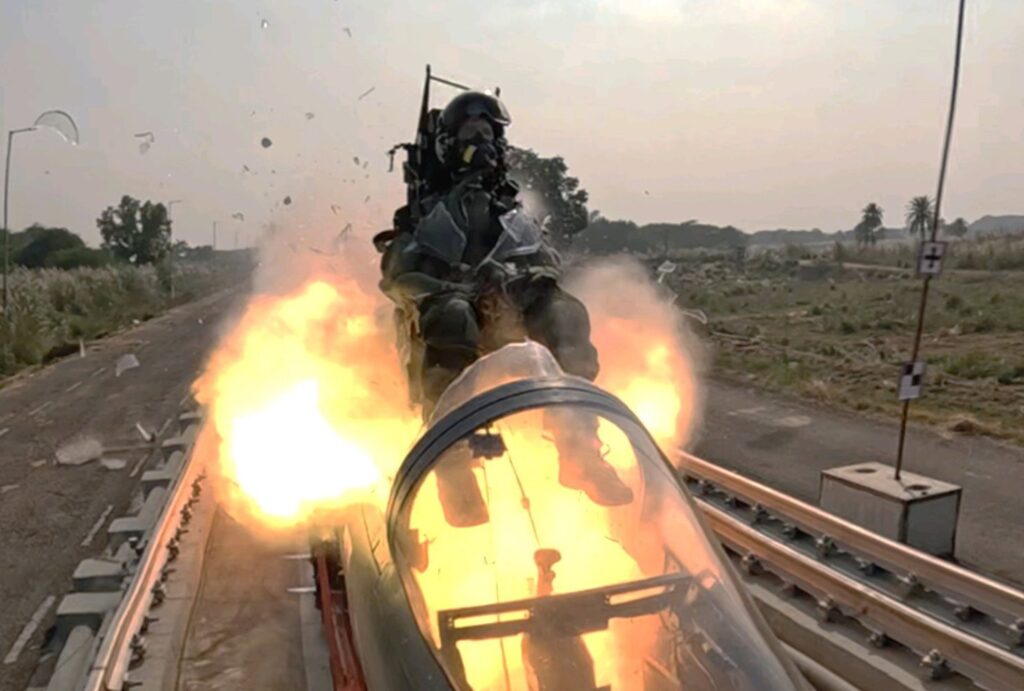 DRDO Successfully Tests Fighter Escape System at 800 km/h on Rocket Sled Track in Chandigarh