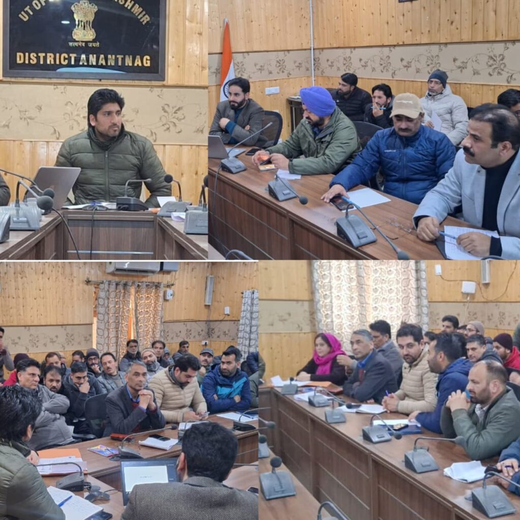 Implementation of RBD Act reviewed at Anantnag