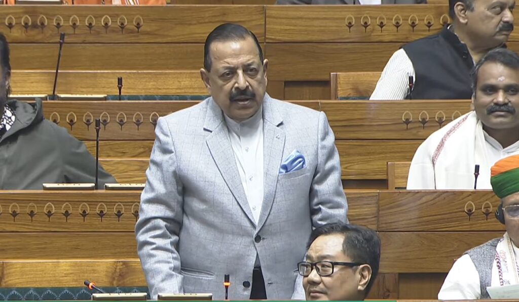 Dr Jitendra informs LS about measures to encourage private participation in Space sector
