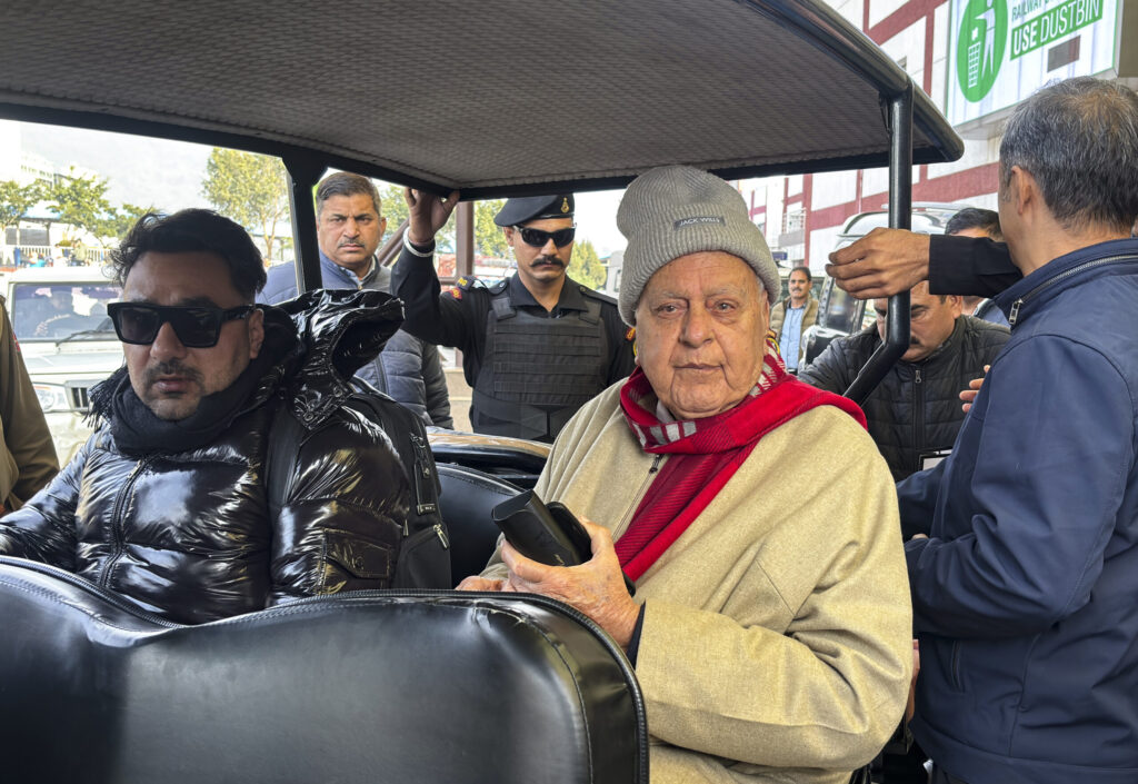 Farooq Abdullah Travels to Srinagar by Vande Bharat, Hails Rail Link as Lifeline for Kashmir