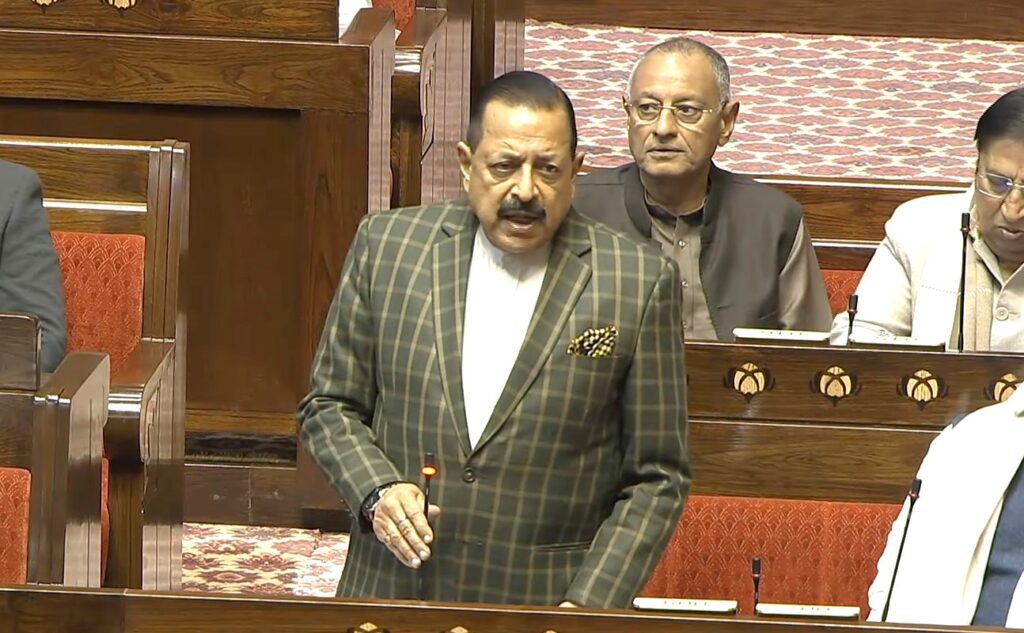 Dr Jitendra informs Rajya Sabha about 100 GW Nuclear Energy target by 2047