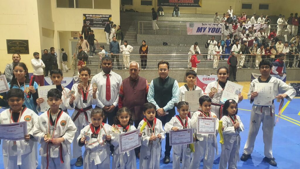 Atul International Taekwondo Academy Tops 28th District Taekwondo Championship