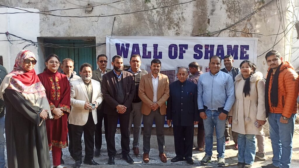 JMC Intensifies Cleanliness Drive Through ‘Wall of Shame’ Initiative; Commissioner Calls for Civic Responsibility