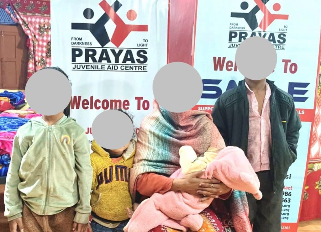 District Police Reasi Rescue Four Minors Begging on Vaishno Devi Track