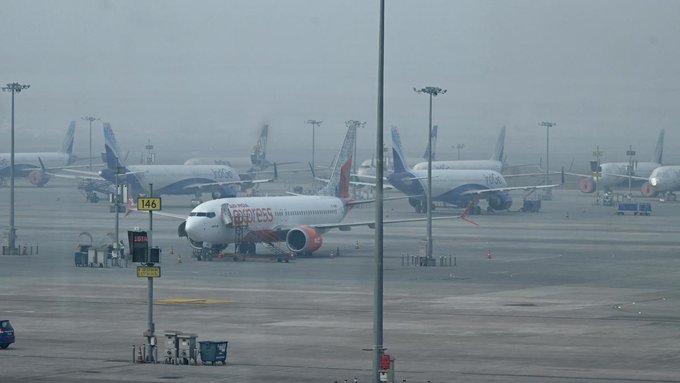 Over 270 flights delayed, 10 cancelled at Delhi airport