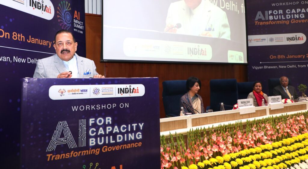 Dr Jitendra launches ‘Karmayogi AI Classroom’, reiterates ‘rule to role’ governance shift