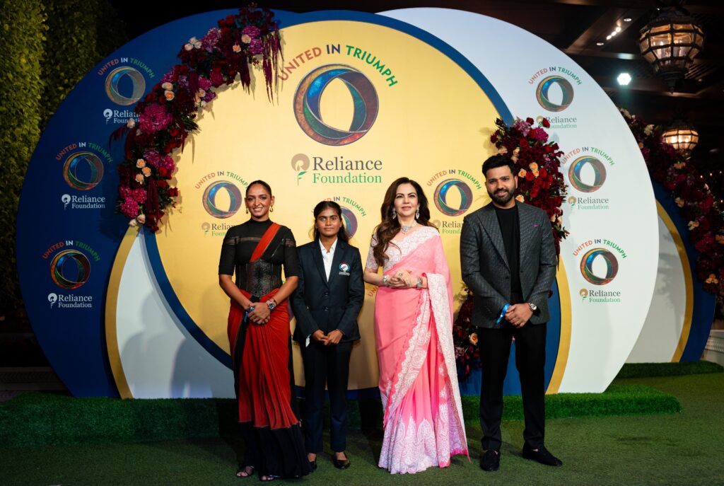 Nita Ambani graces ‘United in Triumph’ event with World Cup winning captains