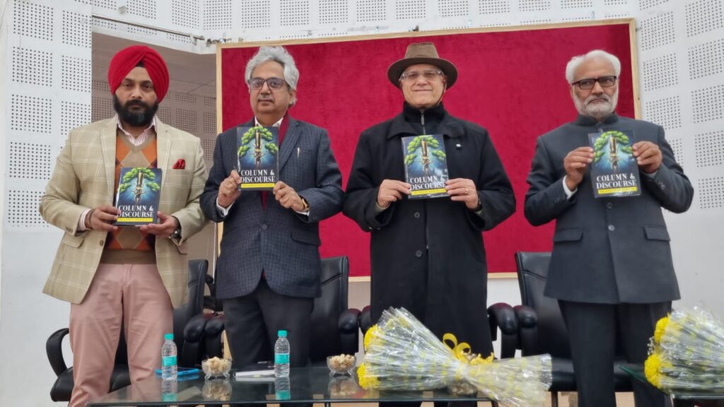 Former VC Releases Dr. Satwant Rissam’s Book “Column & Discourse” in Jammu