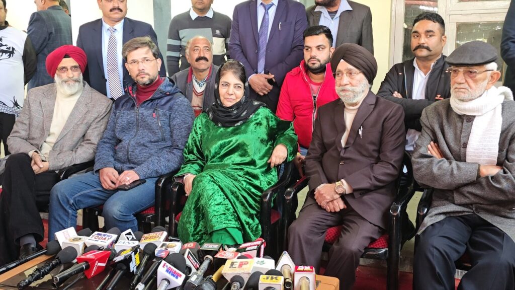Divisional Status for Pir Panjal, Chenab Valley for Better Governance: Mehbooba Mufti