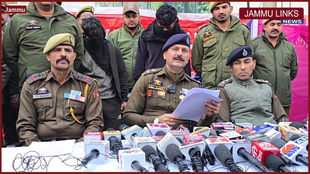Jammu Police Bust Organised Criminal Nexus, Recover Stolen Property Worth Over ₹1 Crore