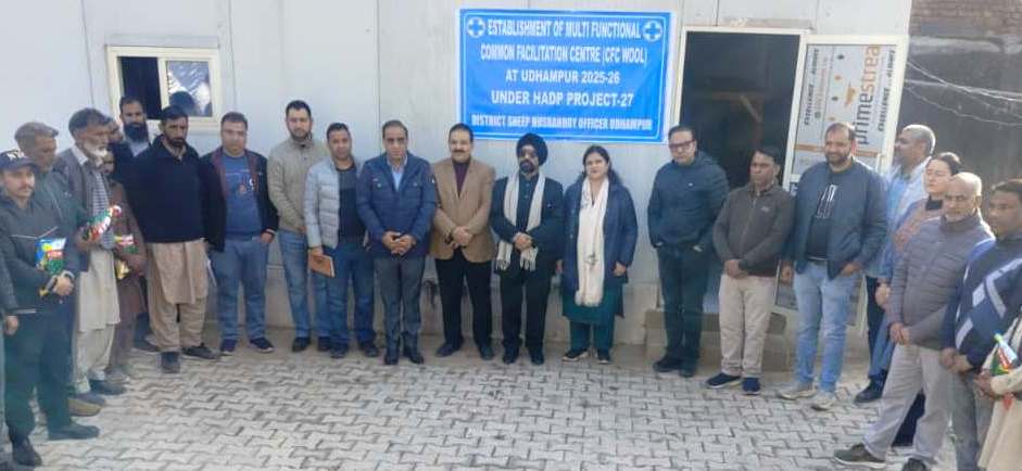 Mission Director Dairy Development J&K reviews working of ASH deptt in Udhampur District