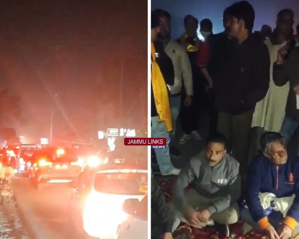 Youth 4 Panun Kashmir Blocks Jammu–Srinagar Highway at Jagti, Demands Separate Homeland for Exiled Pandits