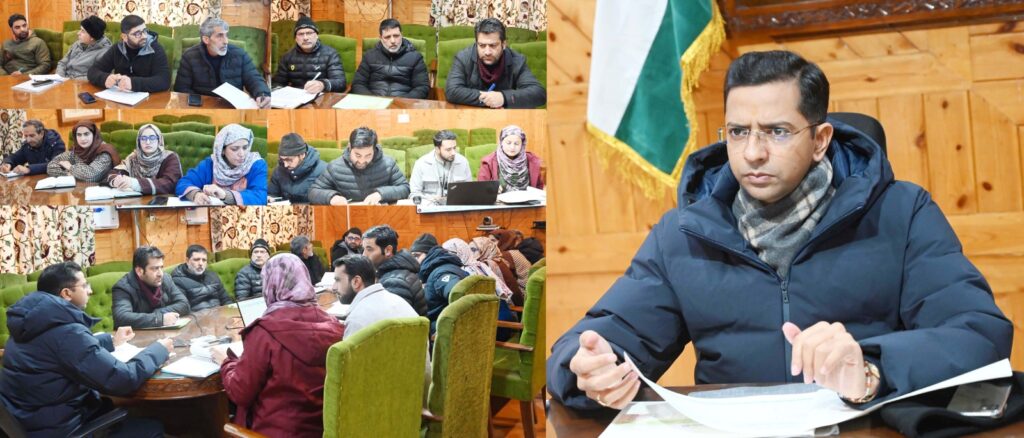 DC Shopian reviews NRLM performance in district