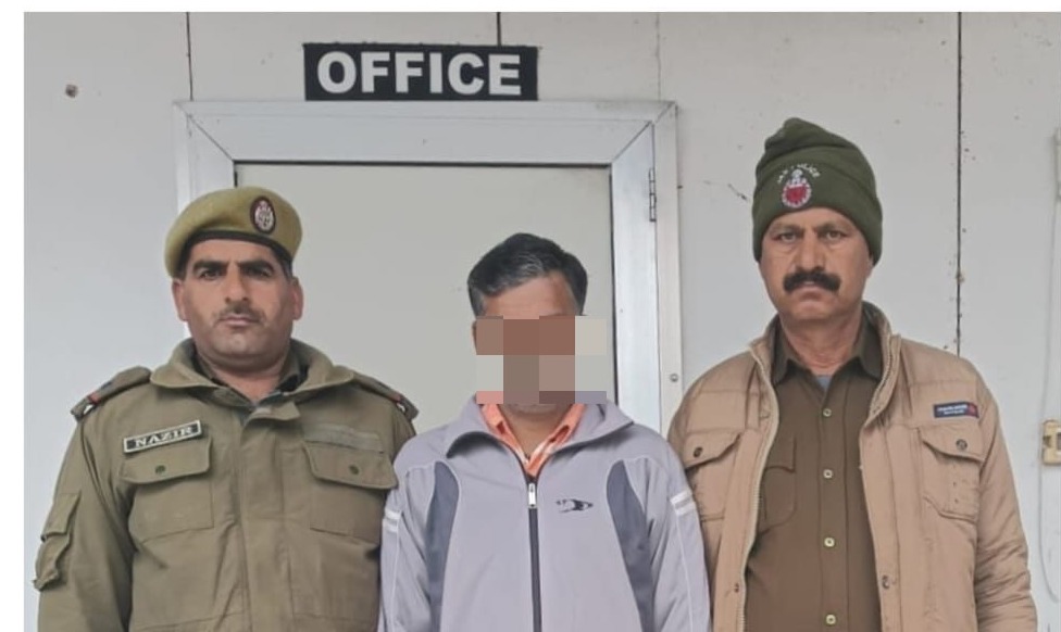 District Police Reasi Apprehend One for Violating Prohibitory Orders on Liquor Possession