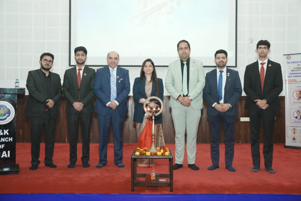ICAI J&K Branch Organises Seminar on Budget 2026 & GST Amendments