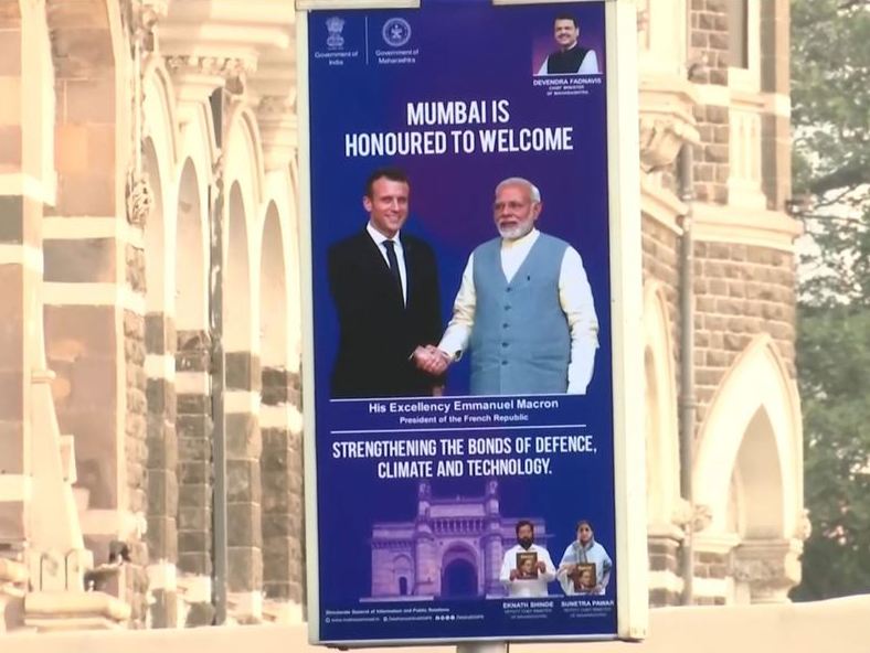 “See you in Mumbai, my dear friend!”: PM Modi welcomes French President Emmanuel Macron on his visit to India