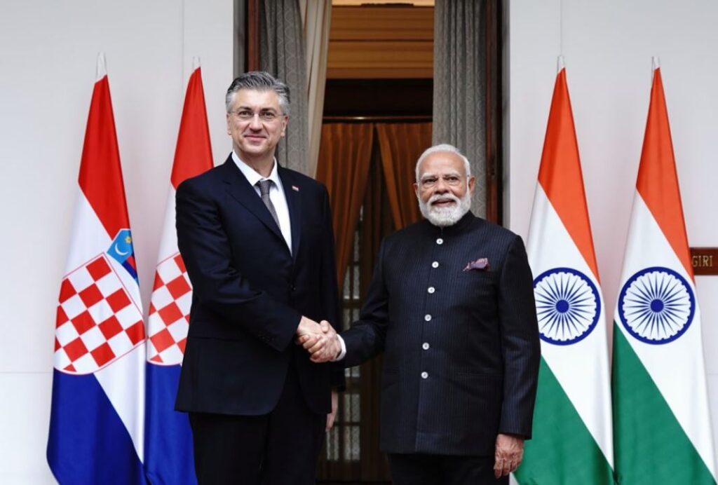 Prime Minister Narendra Modi meets Croatian PM Andrej Plenkovic, discusses AI, clean energy, India-EU FTA