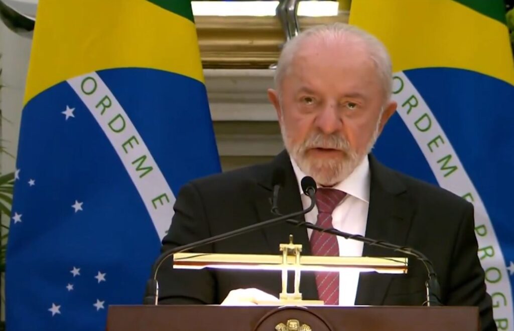 “It is a reason of happiness for me to return to this country for the sixth time,” says Brazilian President Luiz Inacio Lula da Silva
