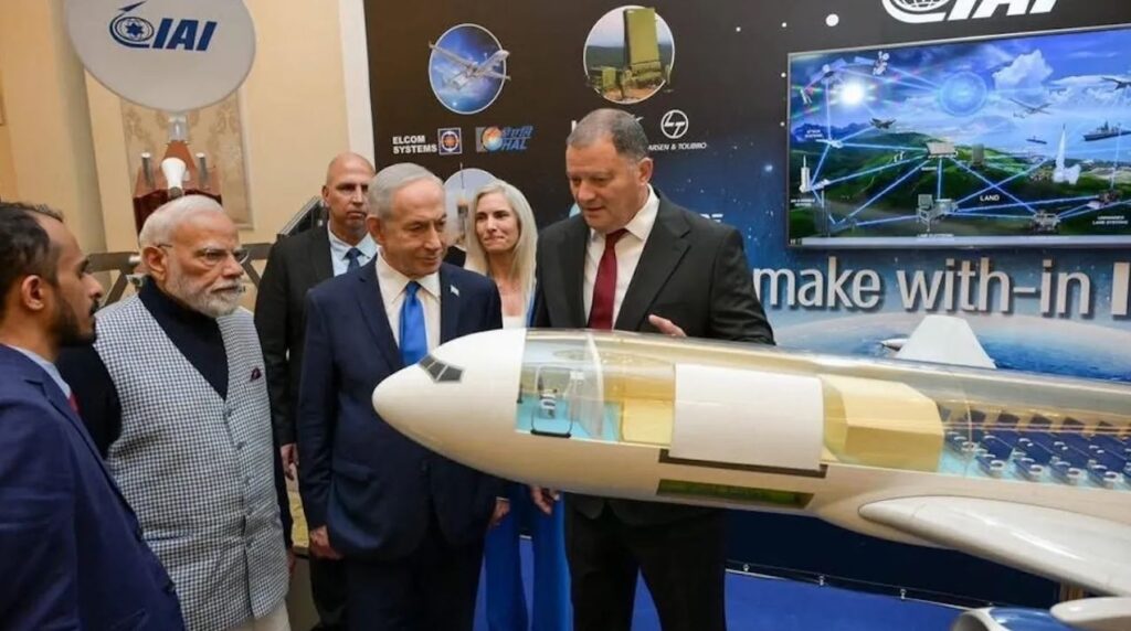 PM Modi visits Israeli tech innovation exhibition, invites firms to invest in India