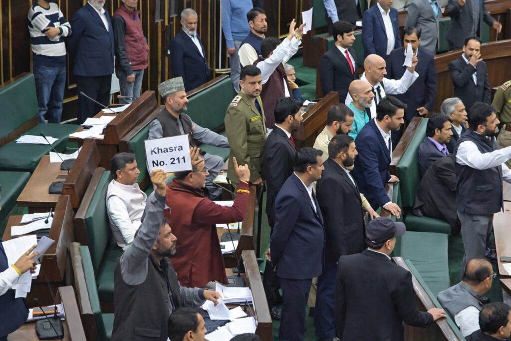 Uproar in House as Langate MLA Raises Randhawa’s Remarks on Kashmiris