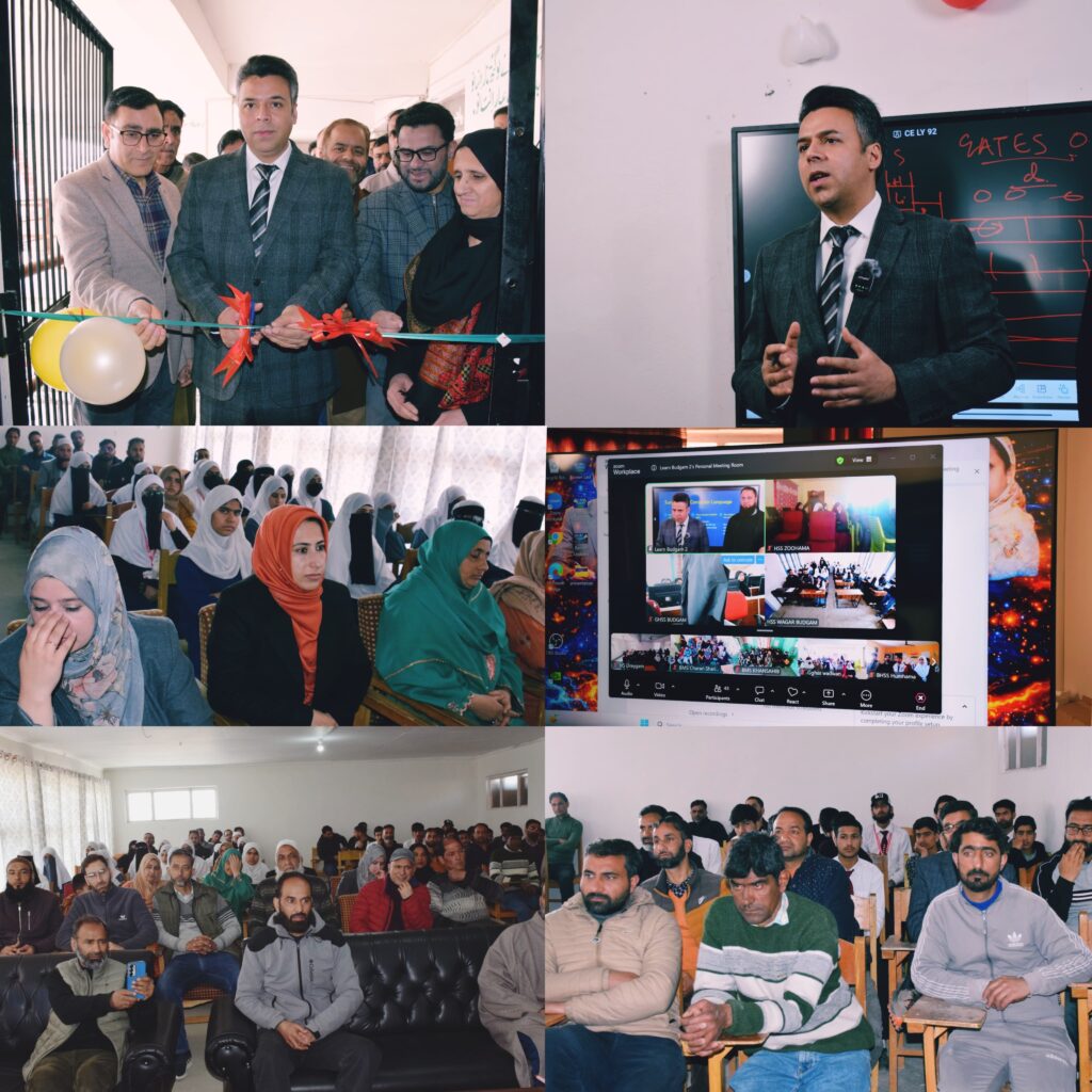 DC Budgam inaugurates Hybrid Learning System at BHSS Kanir