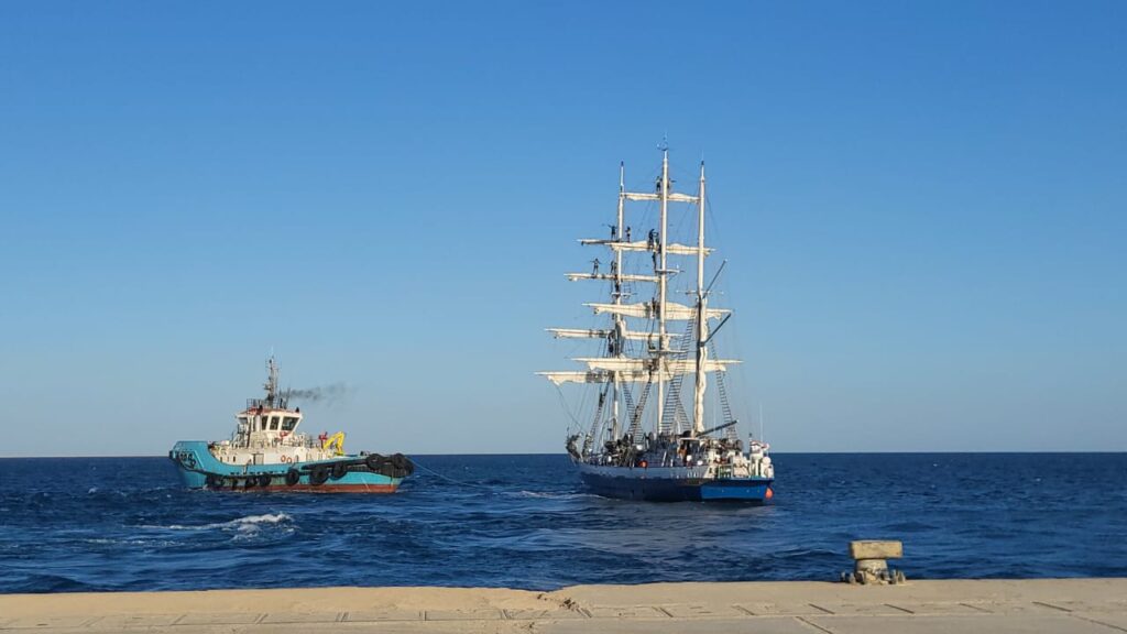 Under Lokayan-26, INS Sudarshini departs from Safaga Egypt