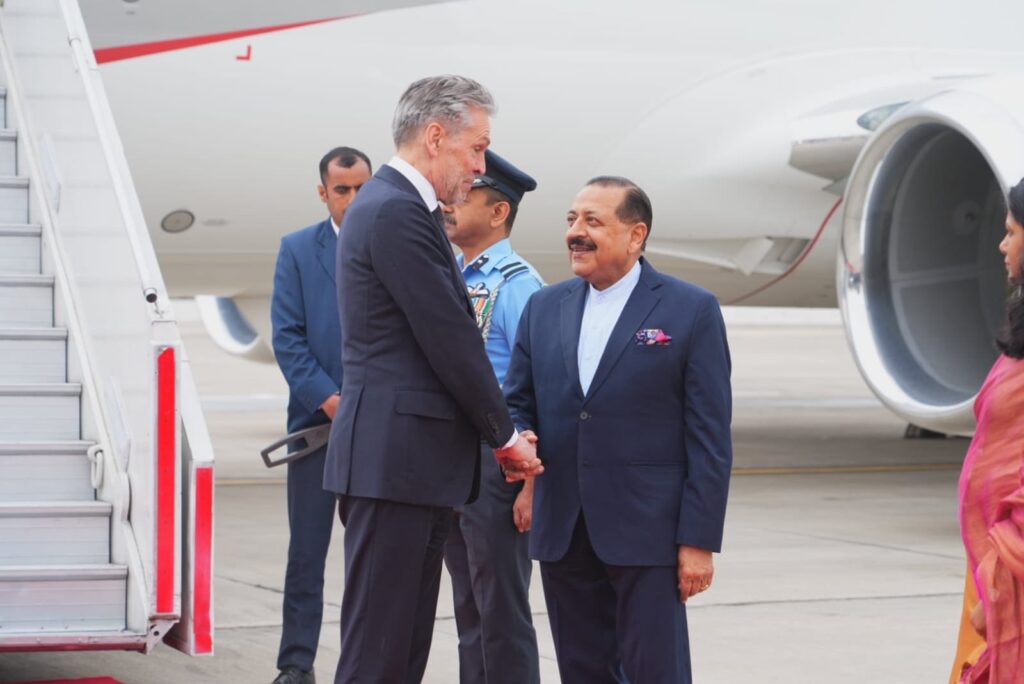 Netherlands Prime Minister Dick Schoof arrives in India for Global AI Impact Summit