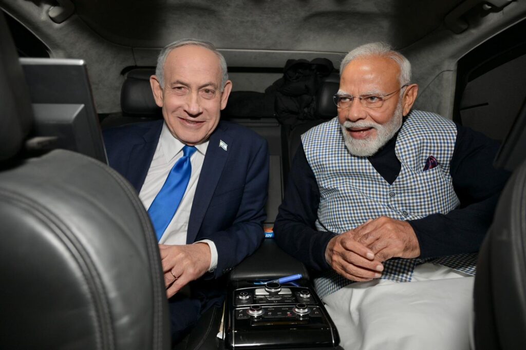 PM Modi, Israeli counterpart travel together to attend technology and innovations exhibition